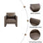 Fauteuil en similicuir-1366013687