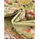 Tapis vert de style oriental