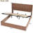 American Design King Bed Frame With Lift Storage, Double Hydraulic Rod Lifting, Flying Wing For Beauty Style Exquisite Headboard Design, Overall Corrugated
