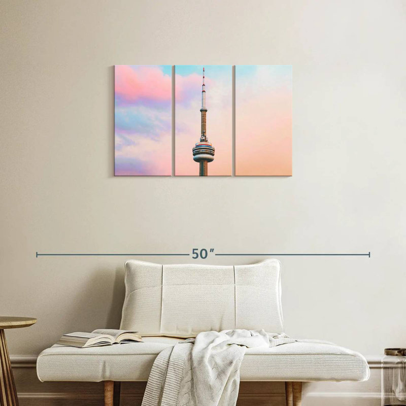 Lilie CN Tower, 20" H x 33" W