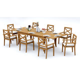 Granada Outdoor - Piece Teak Dining Set