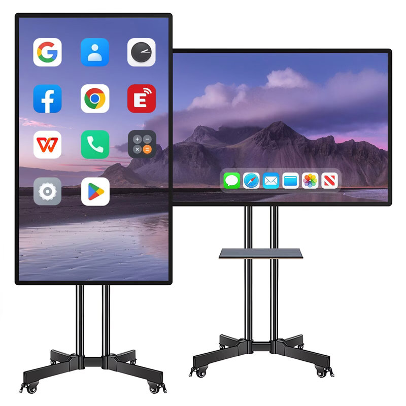 JYXCN Smart Board 49 pouces, transformer l'apprentissage et les réunions! Écran tactile tout-en-un avec système double et tableau blanc numérique de partage de nuage pour l'éducation et le bureau? (Comprend un support mural)