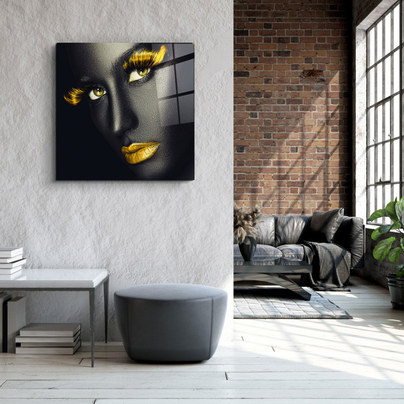 Superbe peinture décorative en verre trempé de 19,7 po x 19,7 po | 100% verre trempé, épaisseur: 0,16 pouce | Impression UV pour des couleurs éclatantes | Parfait pour la décoration intérieure, le salon ou le bureau