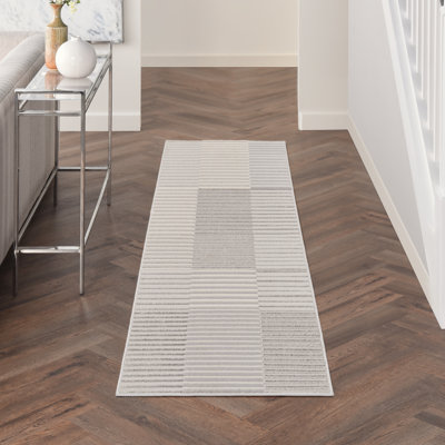 Breux Striped Area Rug