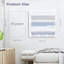 Organisateur de tablettes flottantes pour chambre à coucher - solution de rangement peu encombrante avec crochets, installation sans perceuse, conception en plastique robuste pour le chevet, la salle de bain, le dortoir, le véhicule récréatif et le bu-1043248228