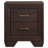 Copper Dark Cocoa 2-Drawer Rectangular Nightstand
