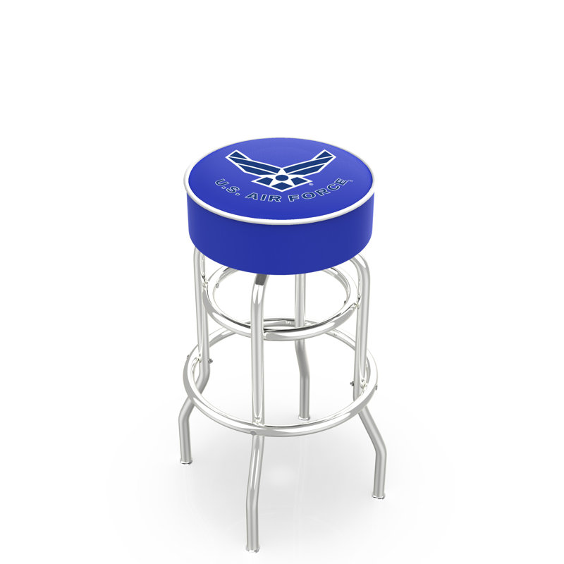 US Military Swivel Counter & Bar Stool, United States Air Force, Counter Stool (25" Seat Height)
