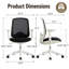 Chaise de bureau ergonomique Okeysen certifiée BIFMA, système de support dynamique 3D