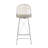 Hiltz Counter Stool with Metal Frame-881631580