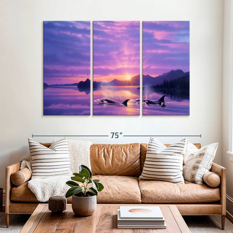 Brampt Tranquility Bay, 42" H x 65" W