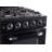 Classic Retro 24" 4 burner 2.9 cu. ft. Freestanding Gas Range with Convection Oven-48633070
