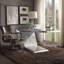 Fauteuil de conférence en cuir véritable Brixham-1633989820