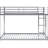 Silver Twin Over Bunk Bed With - Low For Strengthened Success Rate Metal , Safe And-378775953-378775952