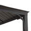10 pi. L 10 pi. D Pavillon de jardin en acier