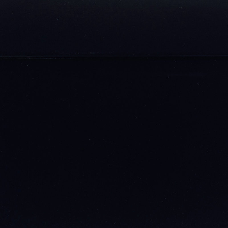 Table de chevet à finition noire 1Pc
