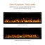 72 W Electric Smart Fireplace with Heat-1171218616
