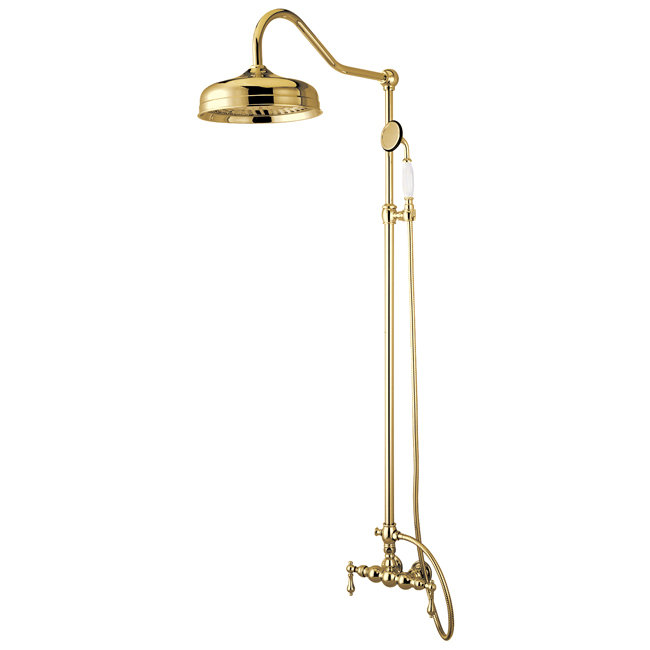 Système de douche complet à aiguilleur, Bronze huilé