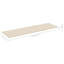 Chaise longue simple en acacia 80 po avec coussins Floranne-687204661
