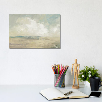 Sky And Sand by Julia Purinton - Wrapped Canvas Painting