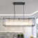 Fircrest 5-Light Island Rectangle Crystal Chandelier