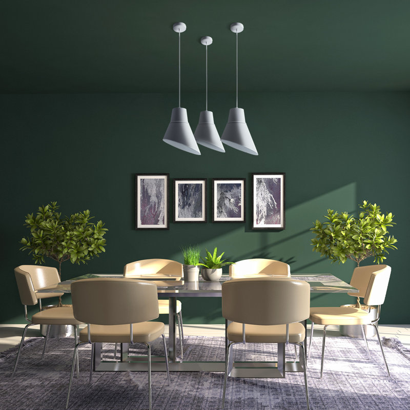 Pittman 1 - Light Single Pendant, White
