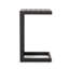Table en forme de C CAPE CORAL ALU GRIS-23138444