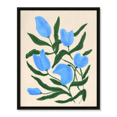Colette "Blue Tulips" Print by Camilla Bergqvist