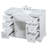 Pardue 48 " W Freestanding Standard Free Standing 1 Single Vanity Bathroom Vanity With Marble Top-2083273341