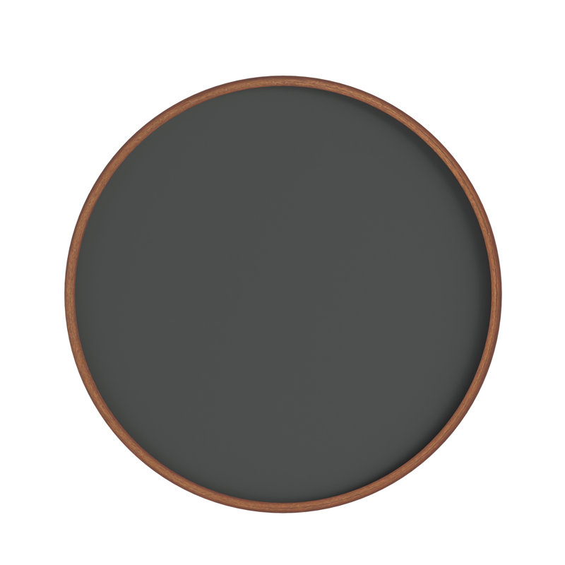 Tableau noir magnétique mural avec gomme et craie Millworks, 18 pi x 18 po, Brun