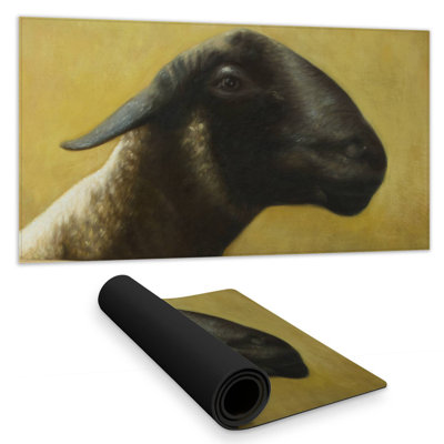 Young ram - 15.75"x31.50" Desk mat