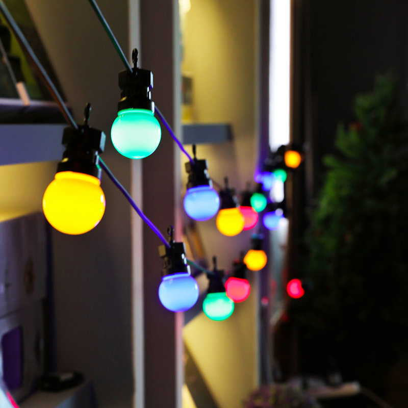 Corbinian 20 - Bulb 45'' Plug-in Globe String Light
