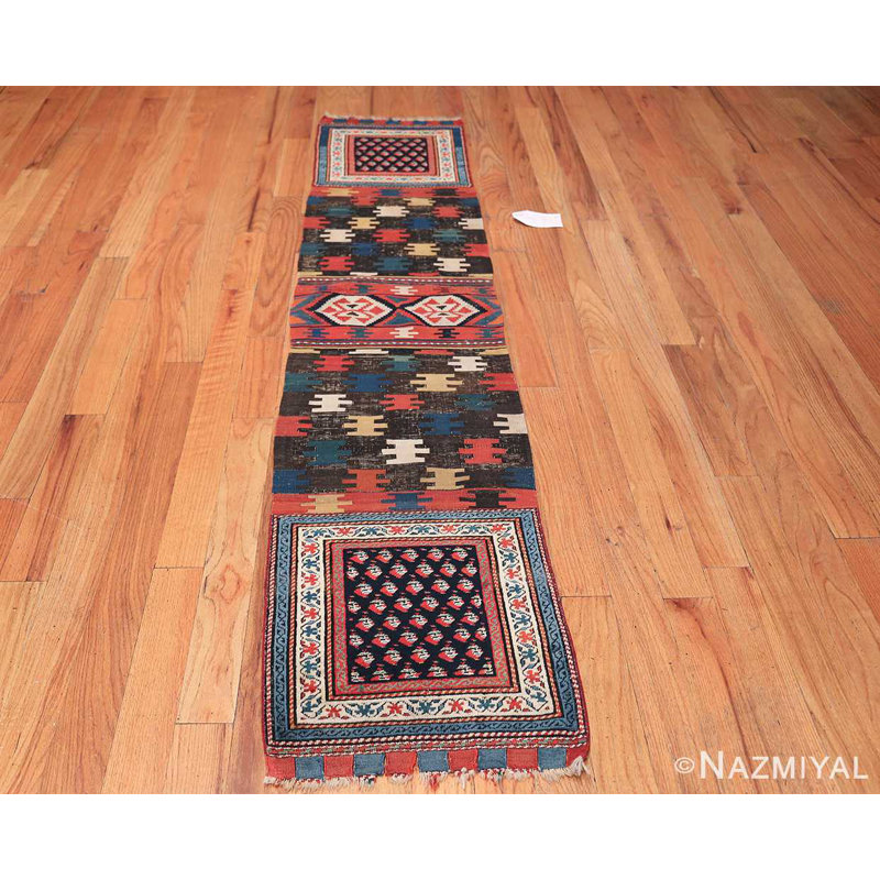 One-of-a-Kind Runner 1'7" X 7'8" Flatweave Area Rug