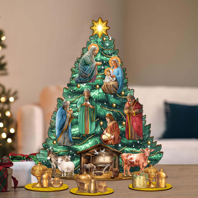 Arbre de Noël de table