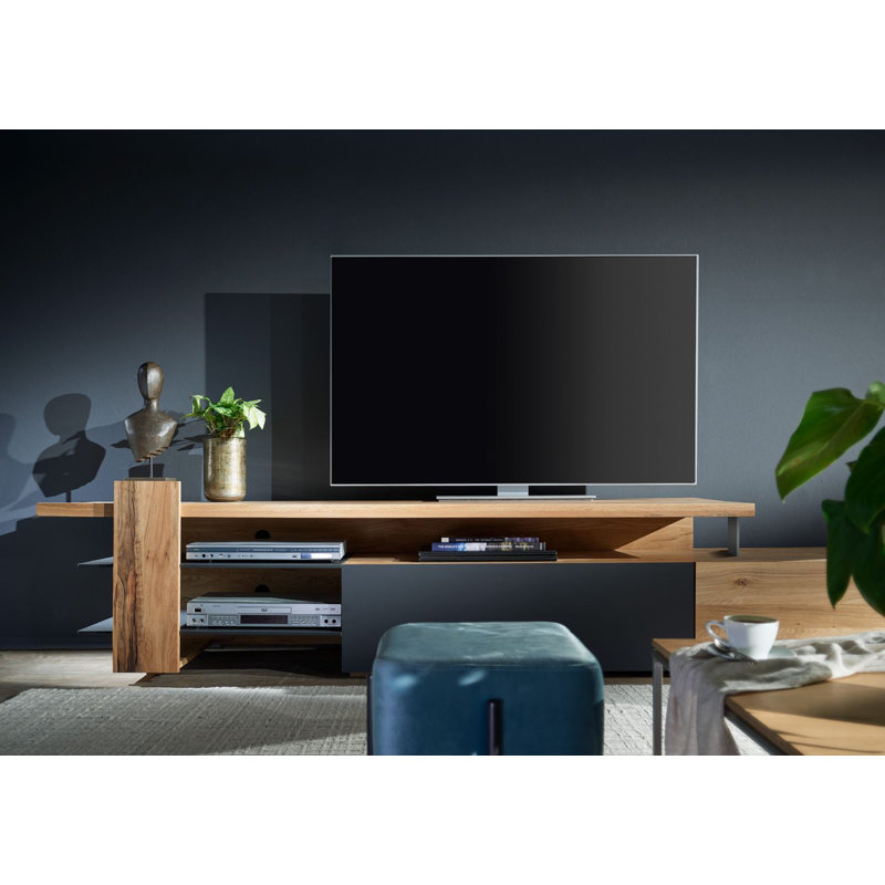 Frankfurt Unfinished TV Stand, 53cm H x 200cm W x 50cm D
