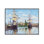 " The Port Of London " By Claude Monet_Floater Frame