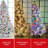 Lighted Pine Christmas Tree