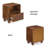 Stiles Solid Wood 20" Nightstand-962798686