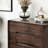 Simple Black Walnut Entrance Cabinet Solid Wood Accent Chest
