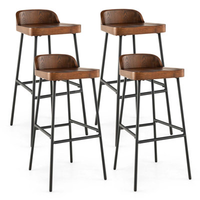 Starcena Counter Stool with Metal Frame