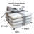 Set Of 4 Square Marble Coasters 