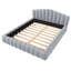 Structure de lit en velours pour grand lit-667642997