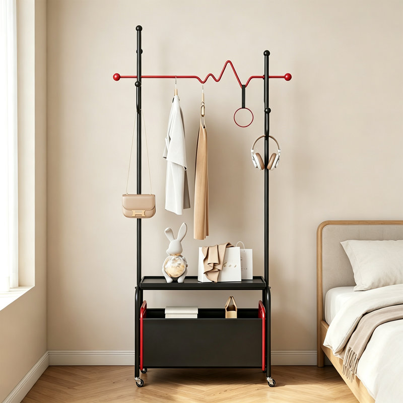 Portemanteau moderne avec rangement