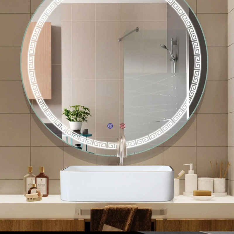 Modern White Ceramic Vessel Bathroom Sink Basin With Basket Strainer, Or