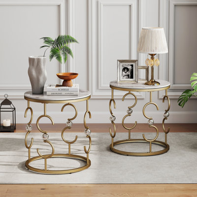 Side Table with Storage