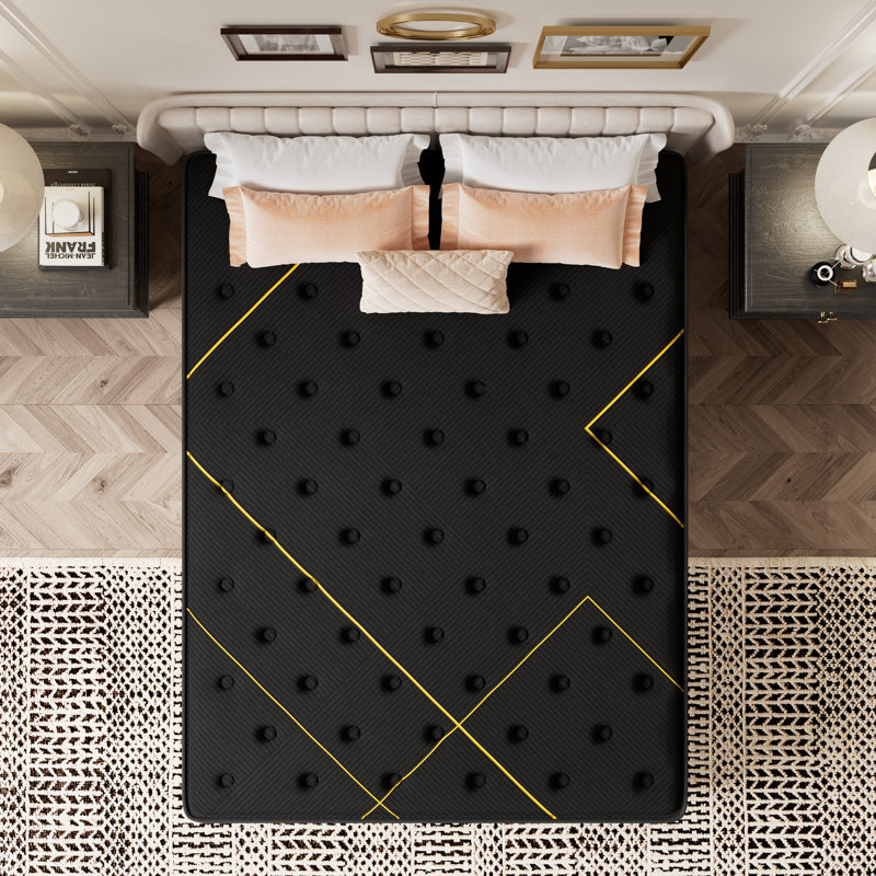 Matelas ferme ferme en mousse à mémoire de forme 12 po, Très grand, 12"