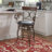 Lowry Swivel Upholstered Counter Stool with Metal Frame-69851426-67492045