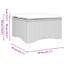 2 tabourets de patio avec coussins 21,7 po x 21,7 po x 14,2 po en poly rotin-403474409-403474408