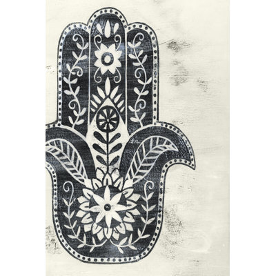 Day Hamsa I by Grace Popp - Wrapped Canvas Print