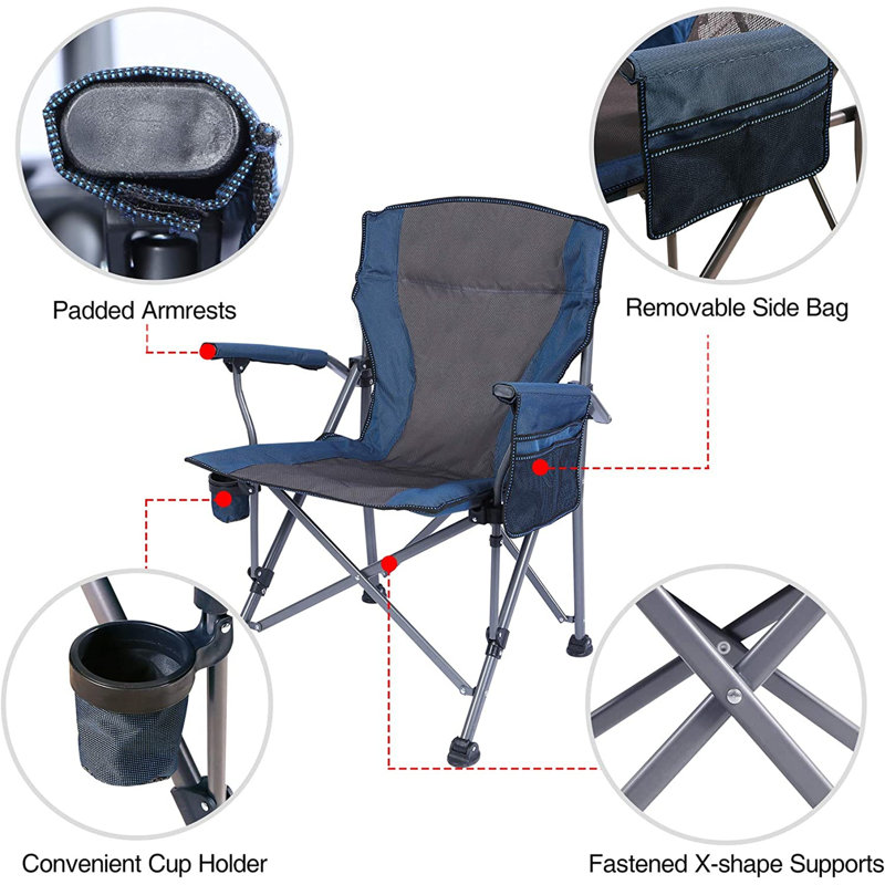 Chaise de camping pliante Lamarus