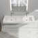 MEDUNJESS 59'' Wall Mounted Bathroom Sink Solid Surface Double sink
